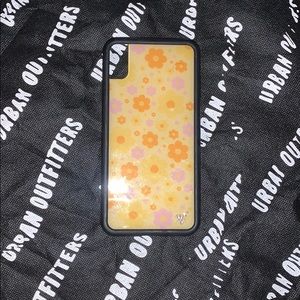 Wildflower case barley used for iPhone XS Max